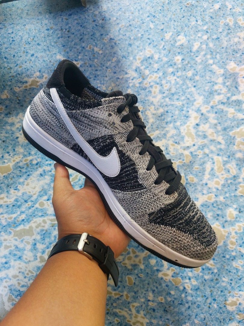 dunk flyknit oreo