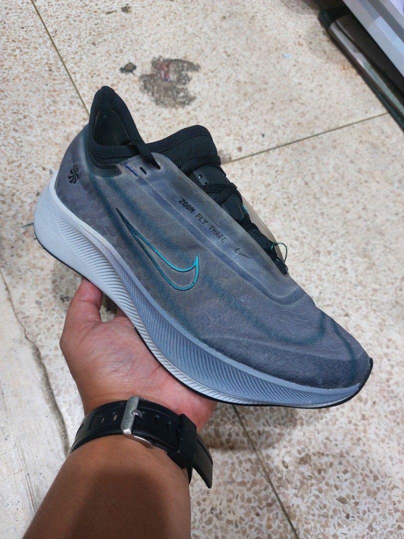Nike Zoom Fly 3 Rise Sanded Purple Unisex 25.5 cm Women s Fashion Footwear Sneakers on Carousell