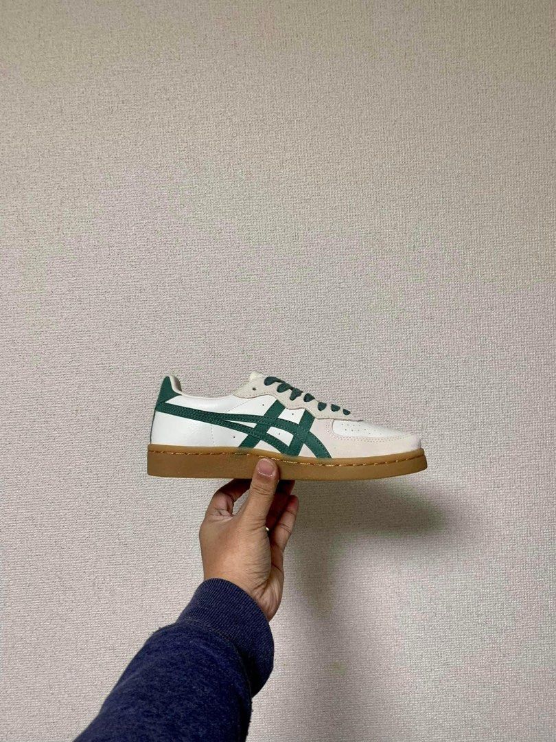 Onitsuka Tiger GSM Cream Green Men s Fashion Footwear Sneakers on Carousell