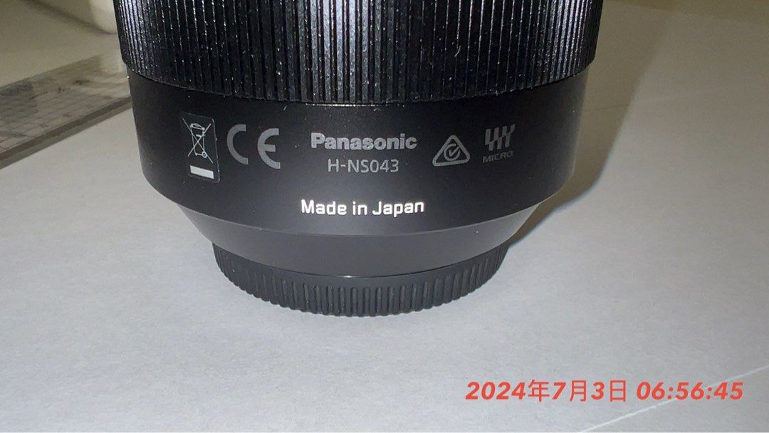 061T24●美品！ Panasonic H-NS043 LEICA DG NOCTICRON 42.5mm F1.2 ASPH LUMIX G レンズ パナソニック 新品)Panasonic (パナソニック) LEICA DG NOCTICRON 42.5mm F1.2 ASPH
