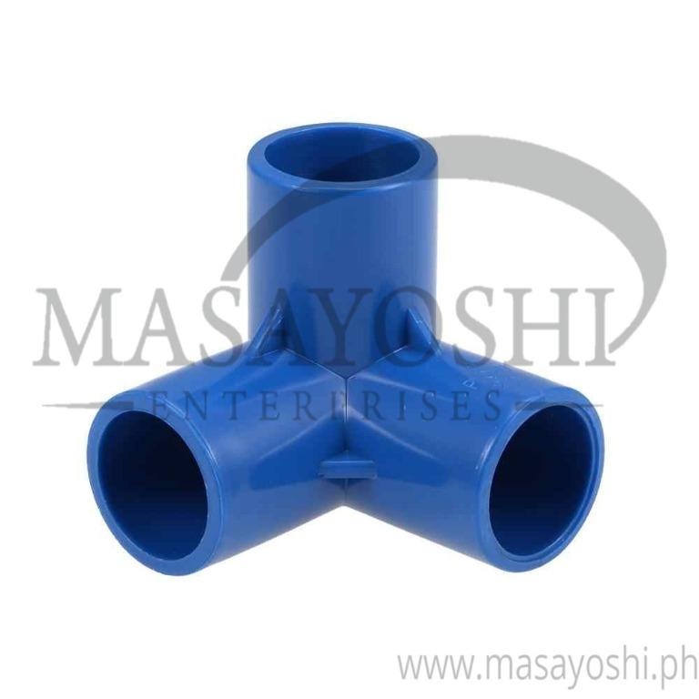 PVC Blue tee | Water Pipe | Pipe Connector, Commercial & Industrial ...