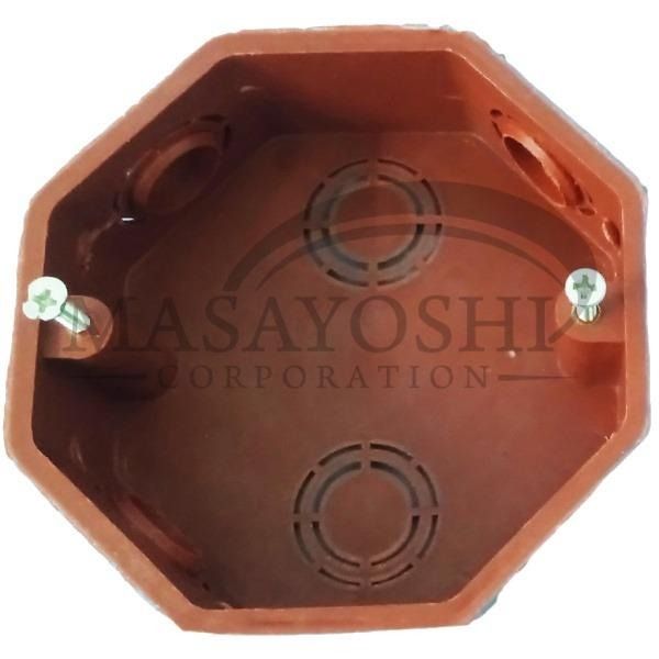 Pvc Junction Box with 2 Screw Octagonal | Junction Box | Screw ...
