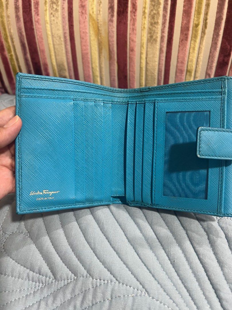 Salvatore Ferragamo Blue wallet