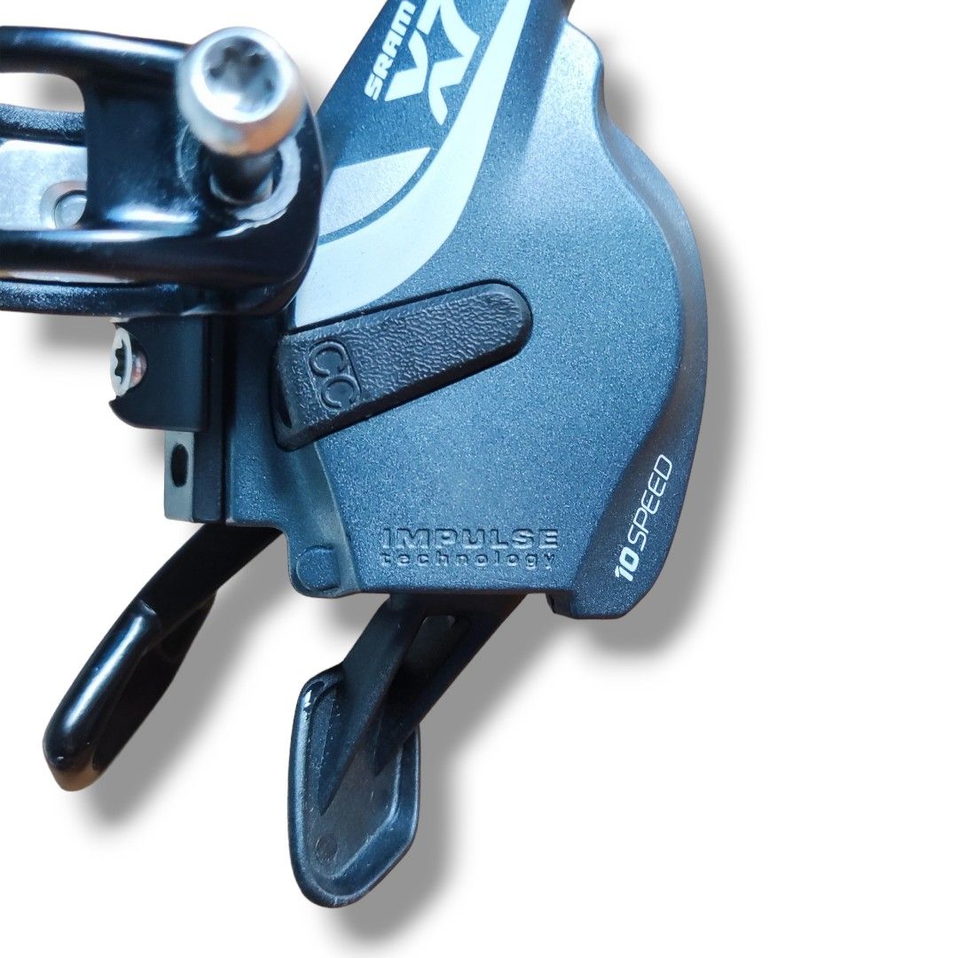 SRAM X7 Impulse Technology 2x10 Speed Bicycle Trigger Shifter Set Black