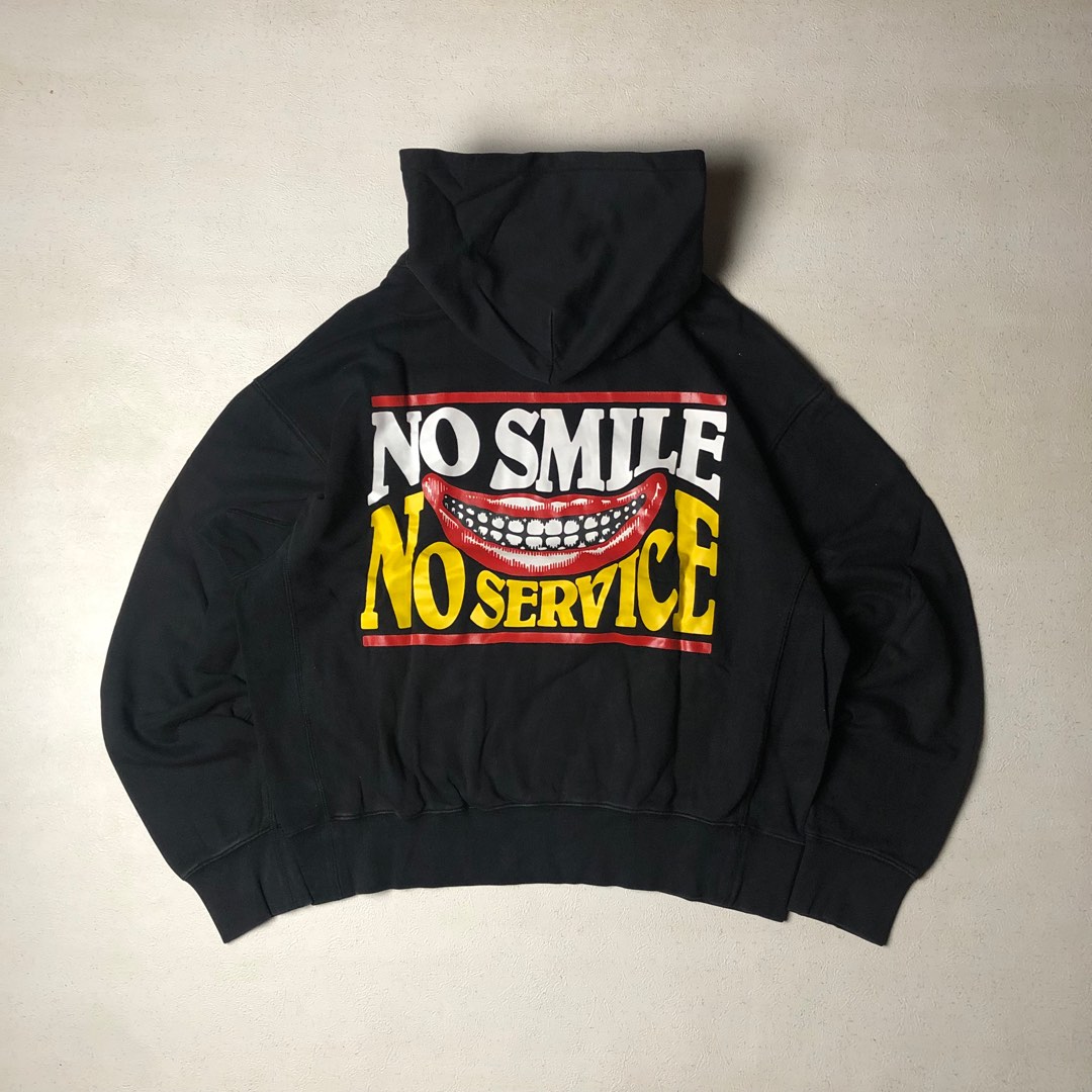 Stella Mccartney 2017 No Smile No Service hoodie