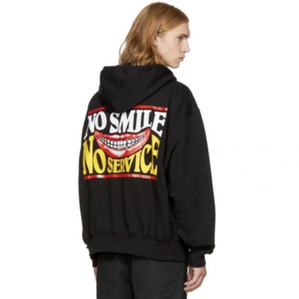 No smile no service hoodie outlet