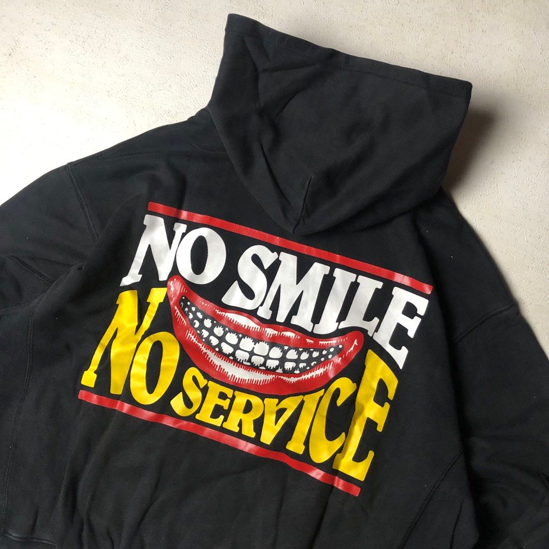 Stella Mccartney 2017 No Smile No Service hoodie