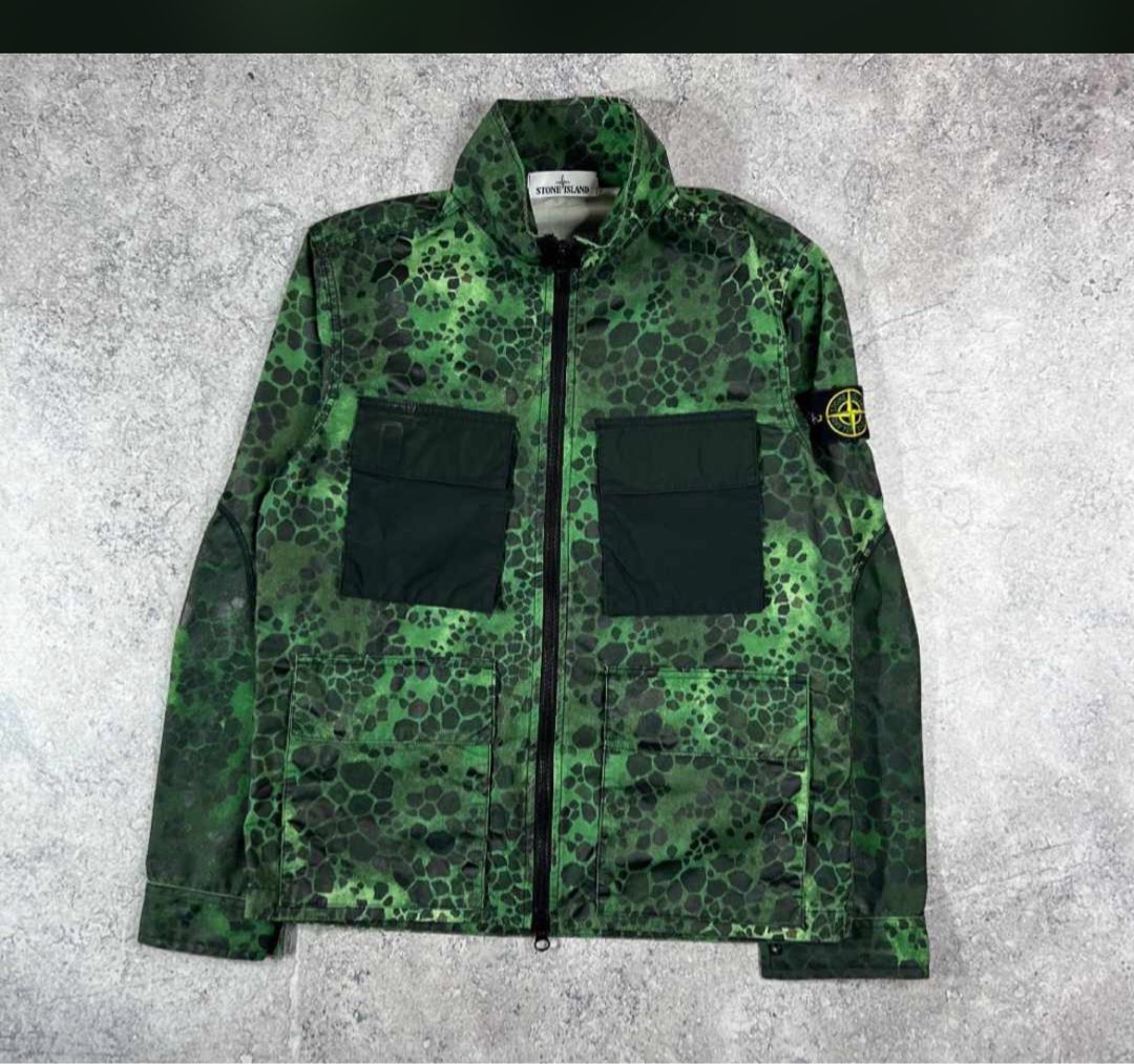 stone island alligator camo rare Men s Fashion Activewear on Carousell