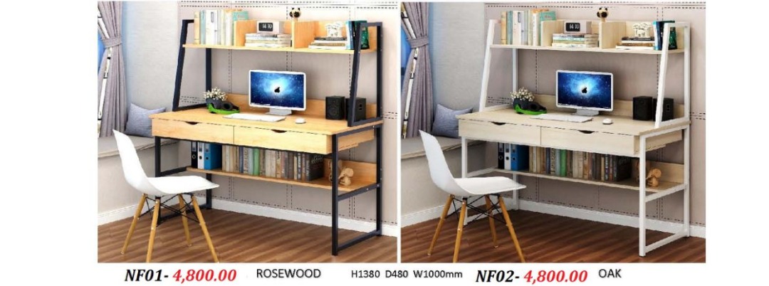 Study Desk Freestanding Table, Office Furniture, Office Partition : NFT ...