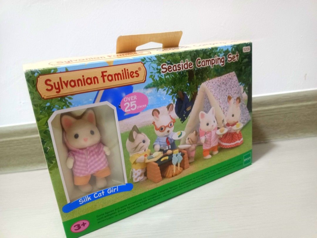 Seaside camping set sylvanian families store
