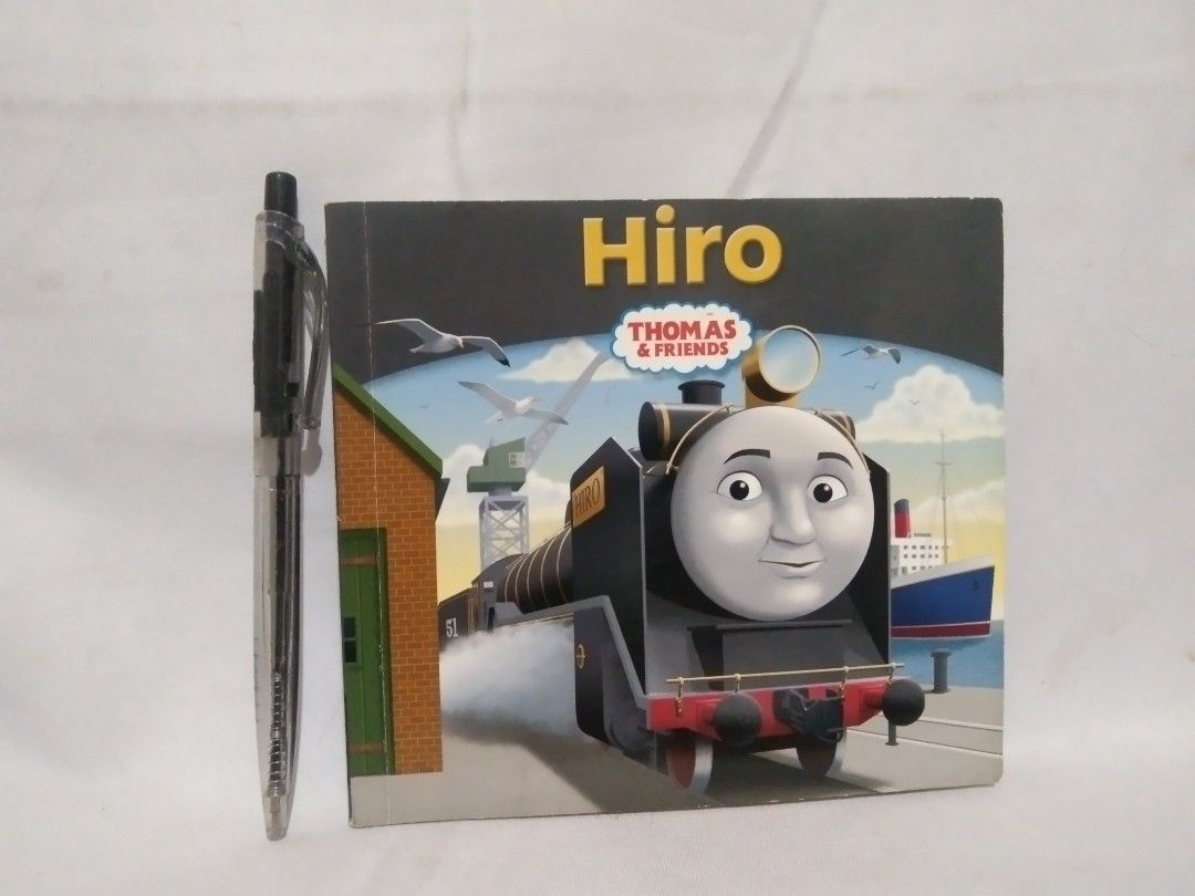Thomas and Friends Hiro (Category: Children's Books) located in Quezon City. Submitted by sky_bookstore (Listing ID 1312218435, Image 1). Description: Paperback Book Note: We sell pre-loved books. Some books may have minor flaws, such as shelf wear, creases and other common signs of usage. Location: Sauyo, QC.