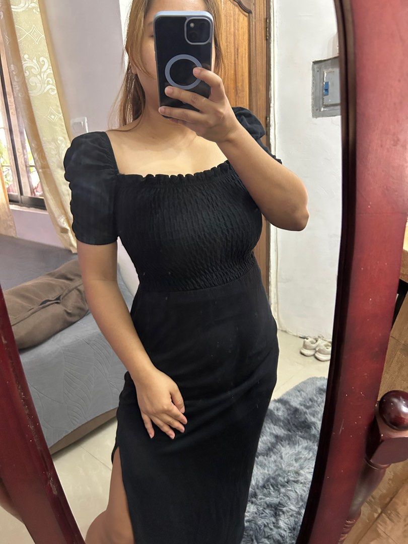 Topshop square neck dress outlet