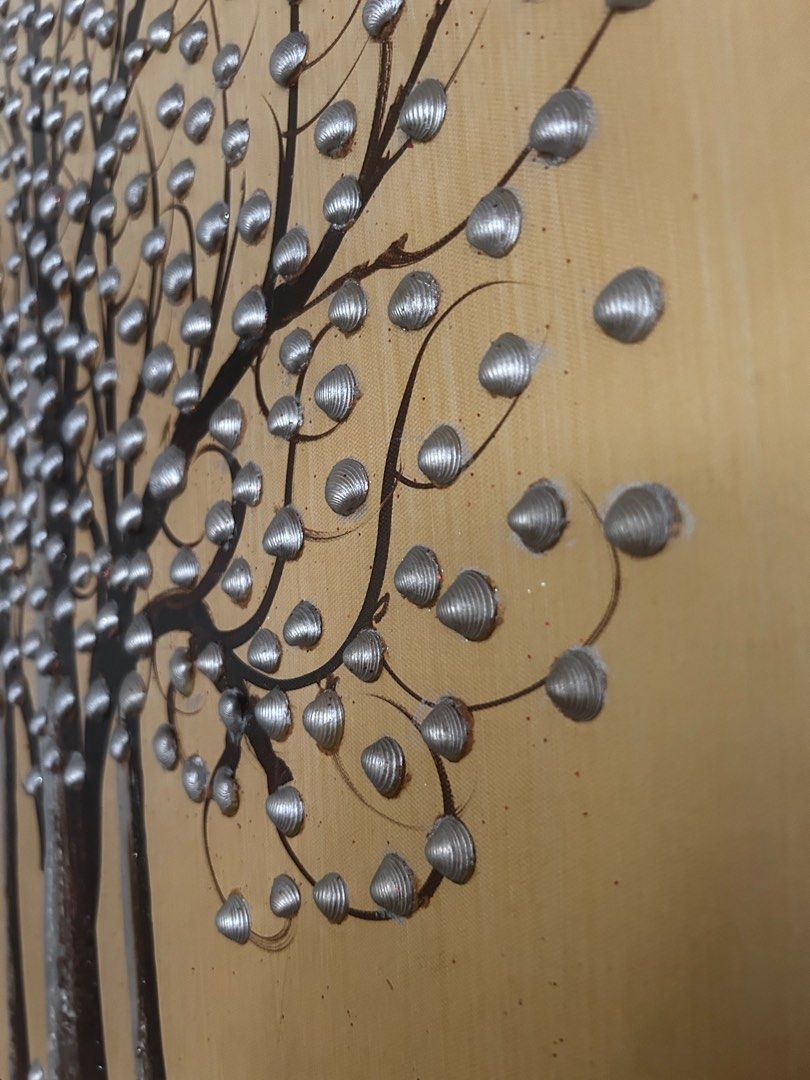 tree of life art work (Category: Wall Decor) located in Mandaluyong City. Submitted by jeunefille168 (Listing ID 1312228916, Image 2). Description: second hand like new tree of life art work - mixed media tree of life represents fresh start on life, positivity, good health and bright future height: 35.5 inches length : 23.5 inches item for pick up payment options : bpi bdo or gcash no reservations allowed .