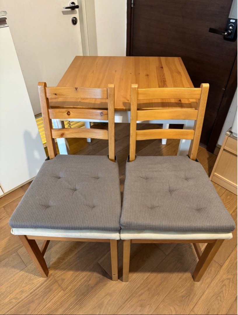 7???25??????????????? ikea dining table set with 2 chairs ?????? ?????? ??? 2 ??? ??????, ???????????????