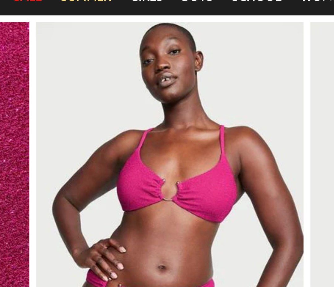 Victoria s Secret VS Swim Shimmer Bikini Women s Fashion Swimwear Bikinis Swimsuits on Carousell