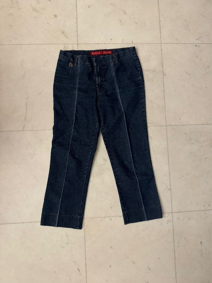 Vintage Guess Capri Jeans Men s Fashion Bottoms Jeans on Carousell