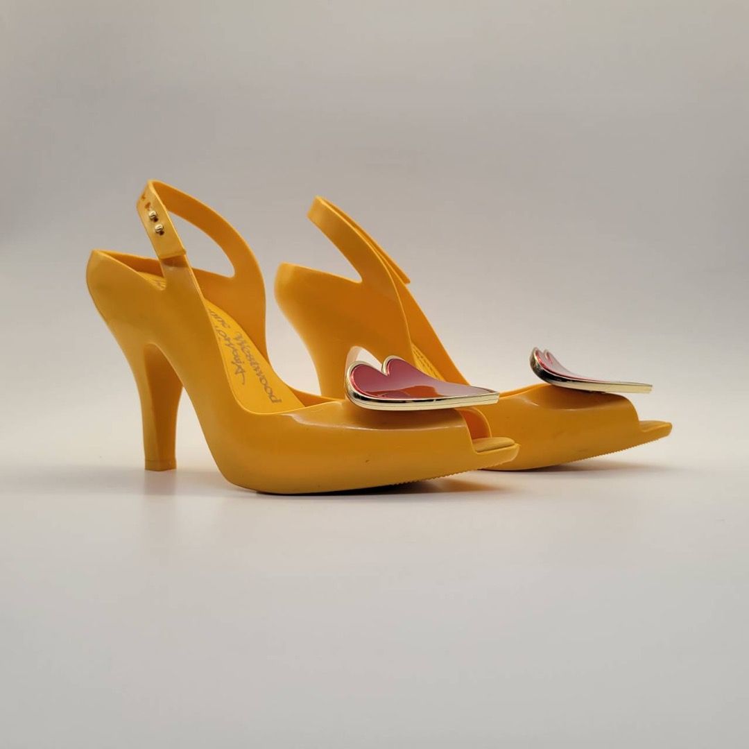 Vivienne Westwood x Melissa Heart Anglomania Heels Shoes beams quiksilver westwood apc miu Christian Louboutin Carousell
