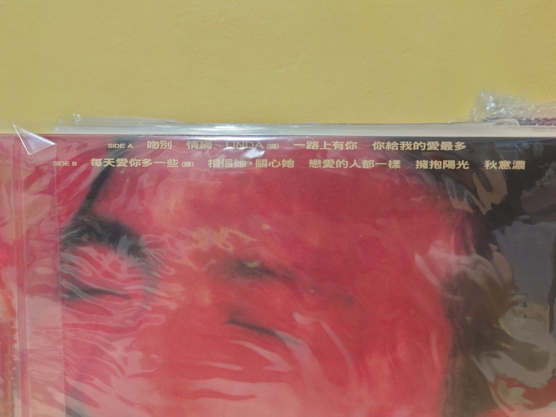 張學友 张学友 Jacky Cheung さよならのキス 吻别 LPレレコード