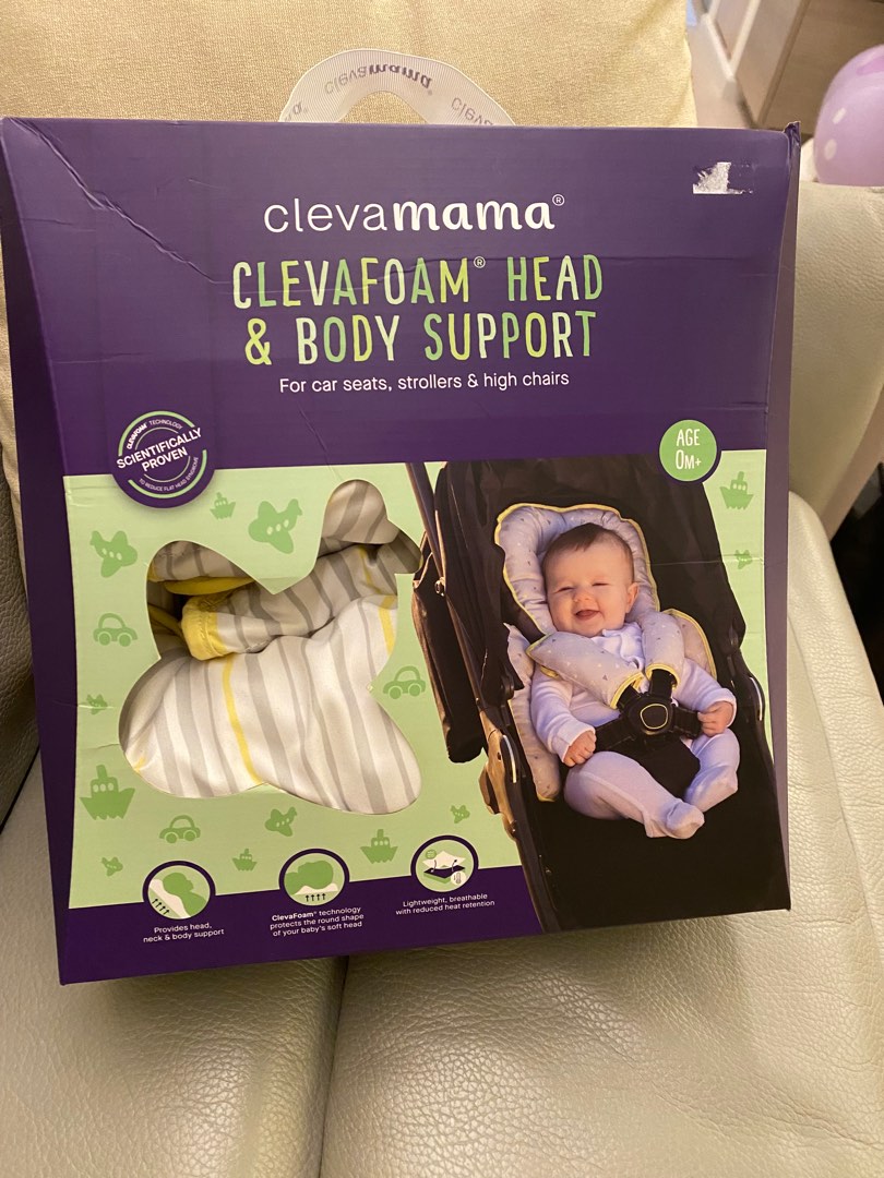 2 sets Clevafoam Head and Body Support Babies Kids Going Out Strollers on Carousell