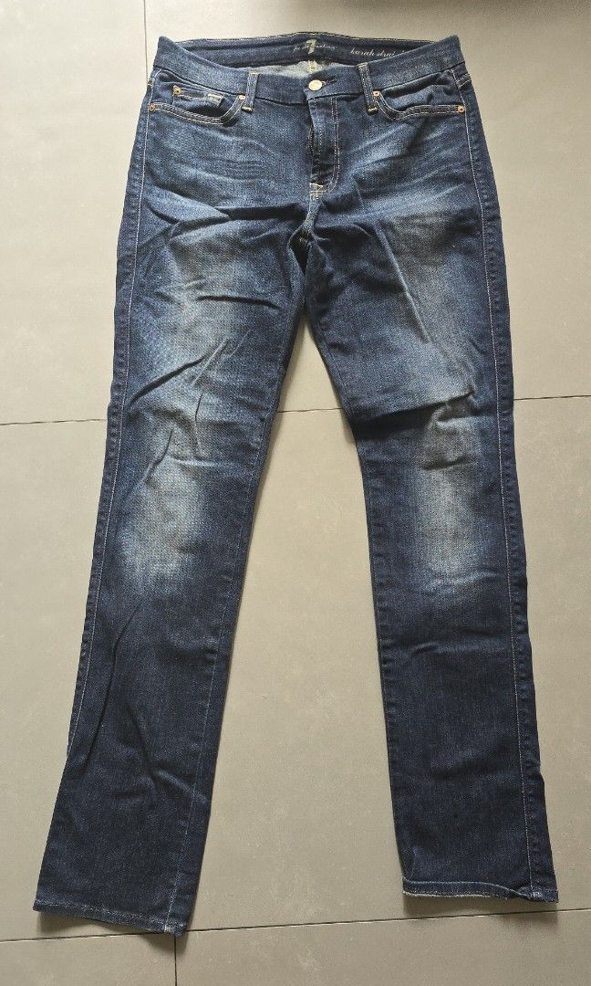 7forallmankind Karah Straight Leg Jeans Size 31