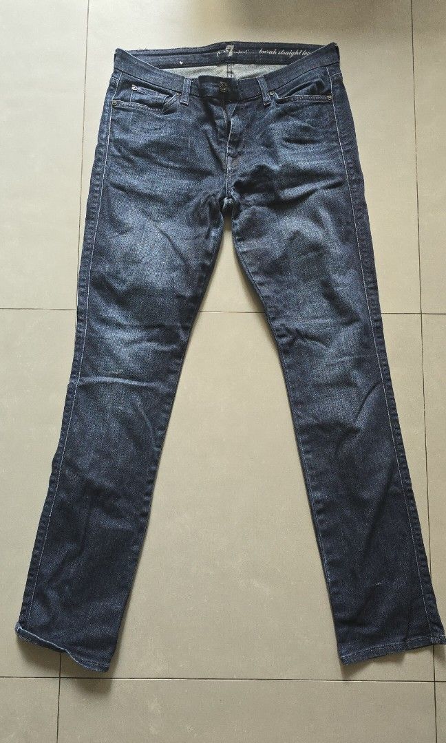 7forallmankind Karah Straight Leg Jeans Size 31