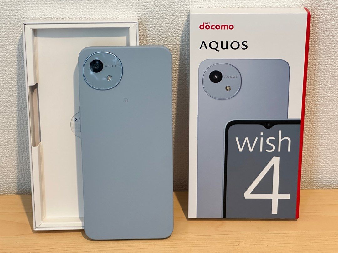 新品 docomo aquos sharp wish 4 対応香港5g 大mon 日版 中文対応