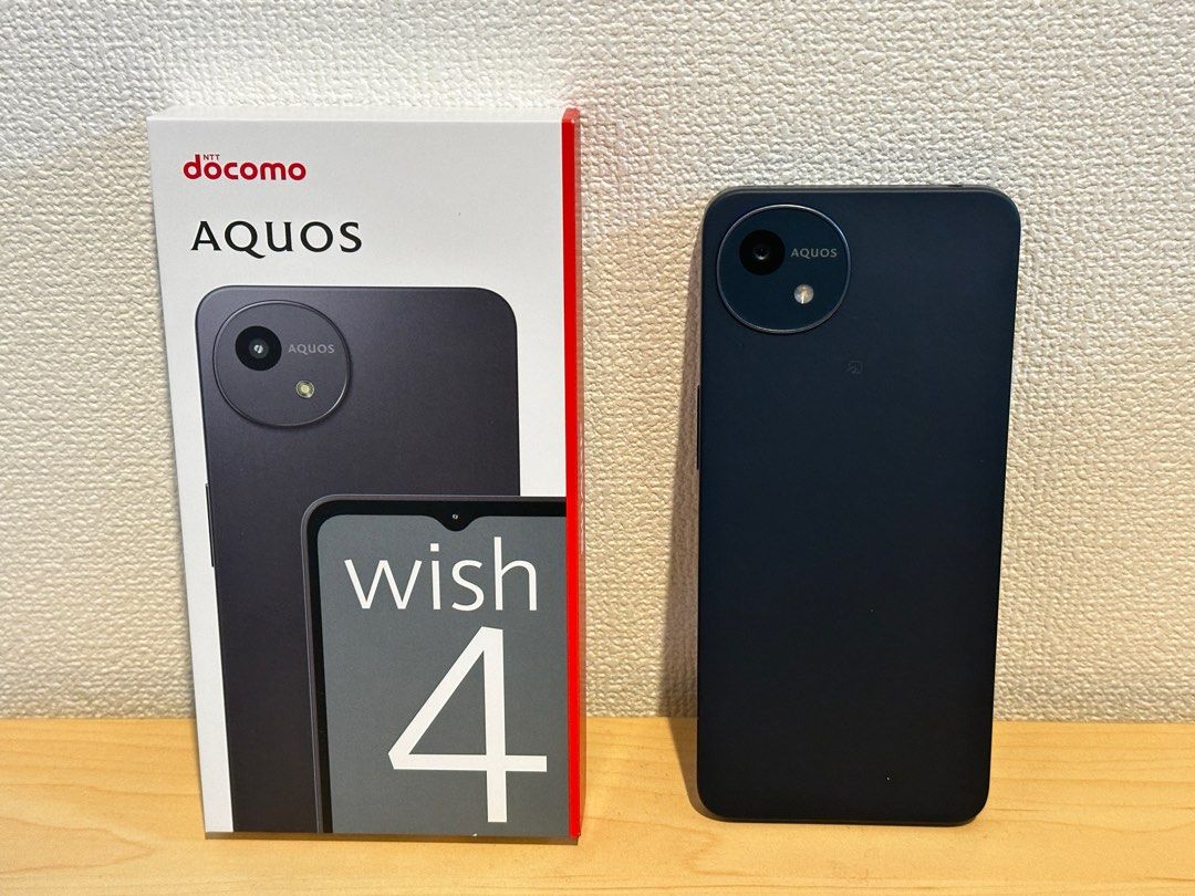 新品 docomo aquos sharp wish 4 対応香港5g 大mon 日版 中文対応