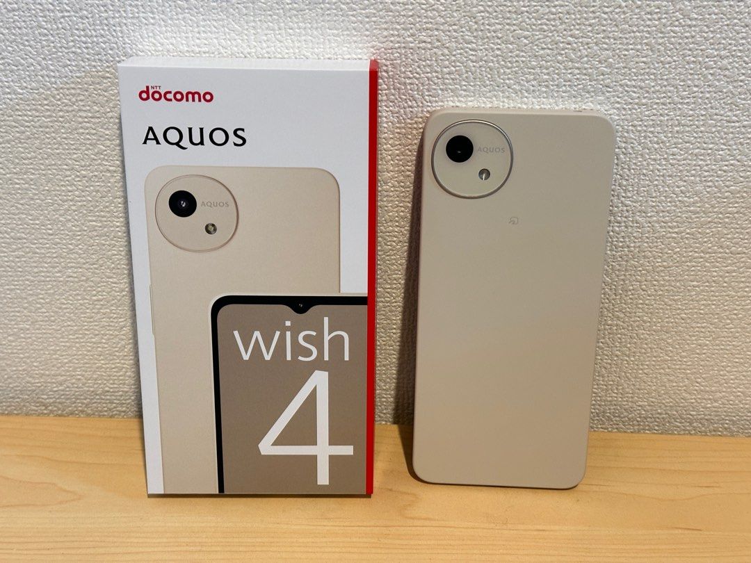 新品 docomo aquos sharp wish 4 対応香港5g 大mon 日版 中文対応