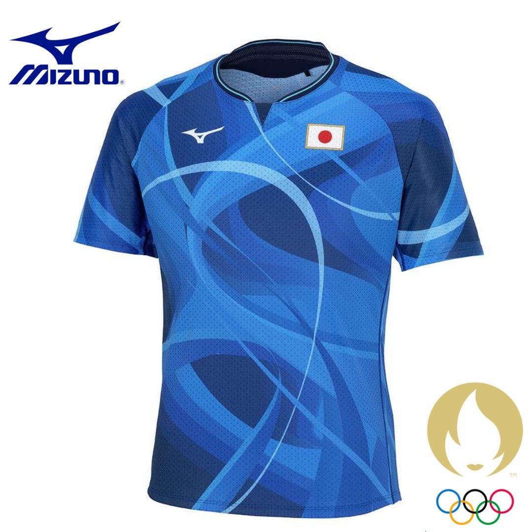 Mizuno Olympic PARIS 2024 table tennis shirt Unisex 2024 82JAB500 Carousell
