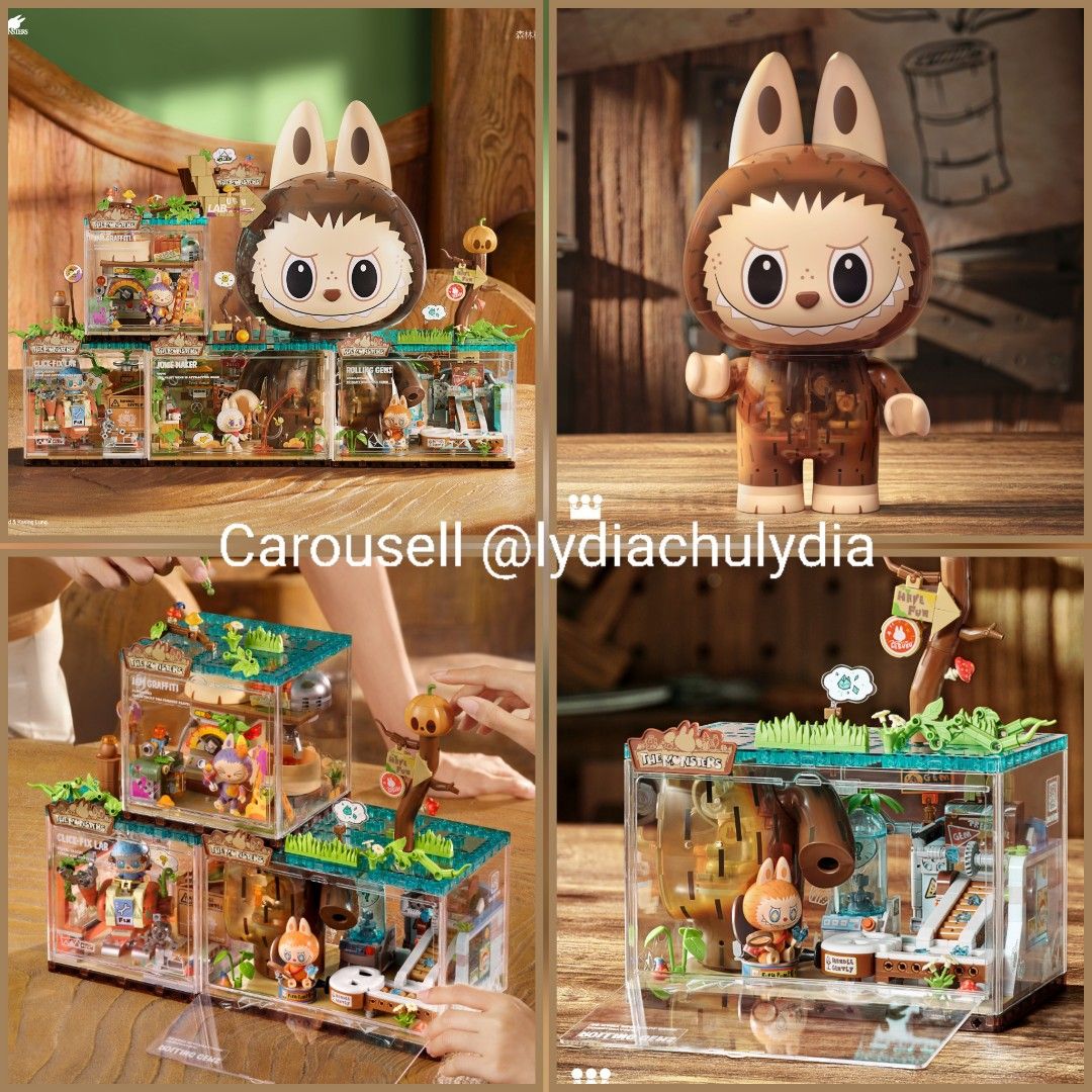 🌿 Pop Mart Pop Blocks 積木Labubu The Monsters Forest Secret