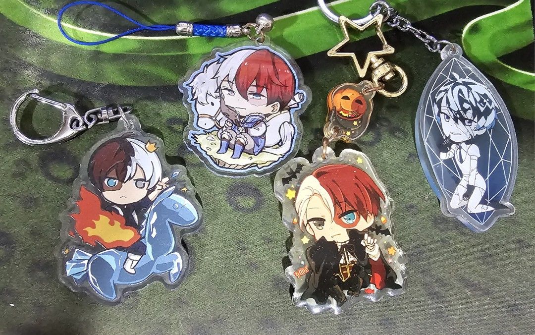 Assorted keychains Bnha Houseki no kuni mdzs Hobbies Toys Memorabilia Collectibles Fan Merchandise on Carousell