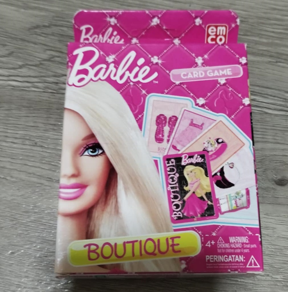 Barbie Boutique Card Game 40 Cards Hobbies Toys Toys Games on Carousell