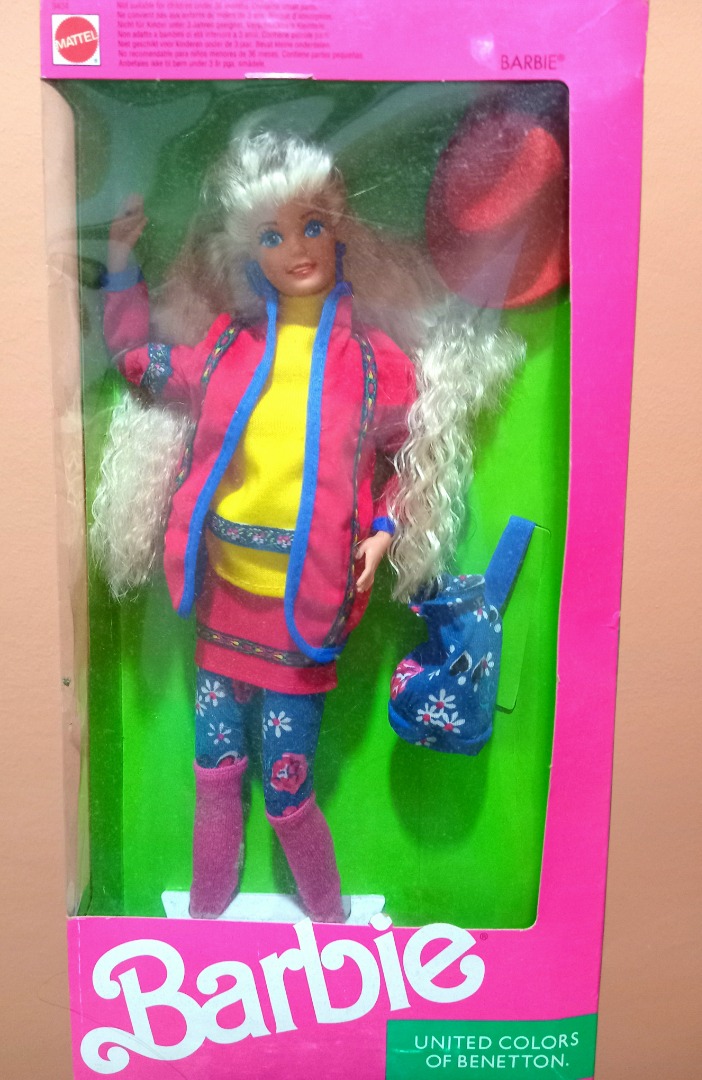Barbie United Colors of Benetton 1990, Hobbies & Toys, Toys & Games on ...