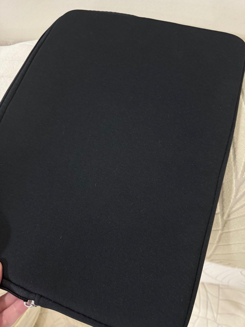 Black Laptop Sleeve & Keyboard Cover (Category: Laptop Bags & Sleeves) located in Manila. Submitted by shoppers1999 (Listing ID 1317351114, Image 1). Description: Black Laptop Sleeve with Keyboard Cover - for macbook air 13 inch! - 200 for both already! - rfs: bought new sleeve and i want my keyboard uncovered .