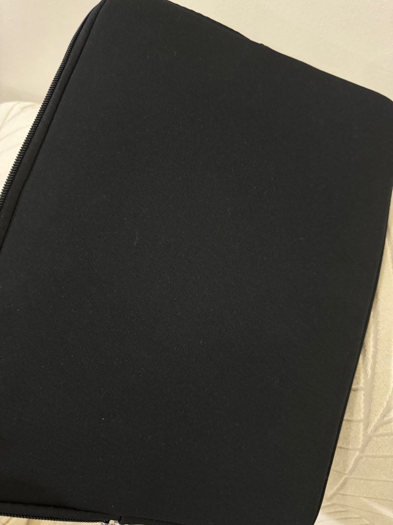 Black Laptop Sleeve & Keyboard Cover (Category: Laptop Bags & Sleeves) located in Manila. Submitted by shoppers1999 (Listing ID 1317351114, Image 3). Description: Black Laptop Sleeve with Keyboard Cover - for macbook air 13 inch! - 200 for both already! - rfs: bought new sleeve and i want my keyboard uncovered .