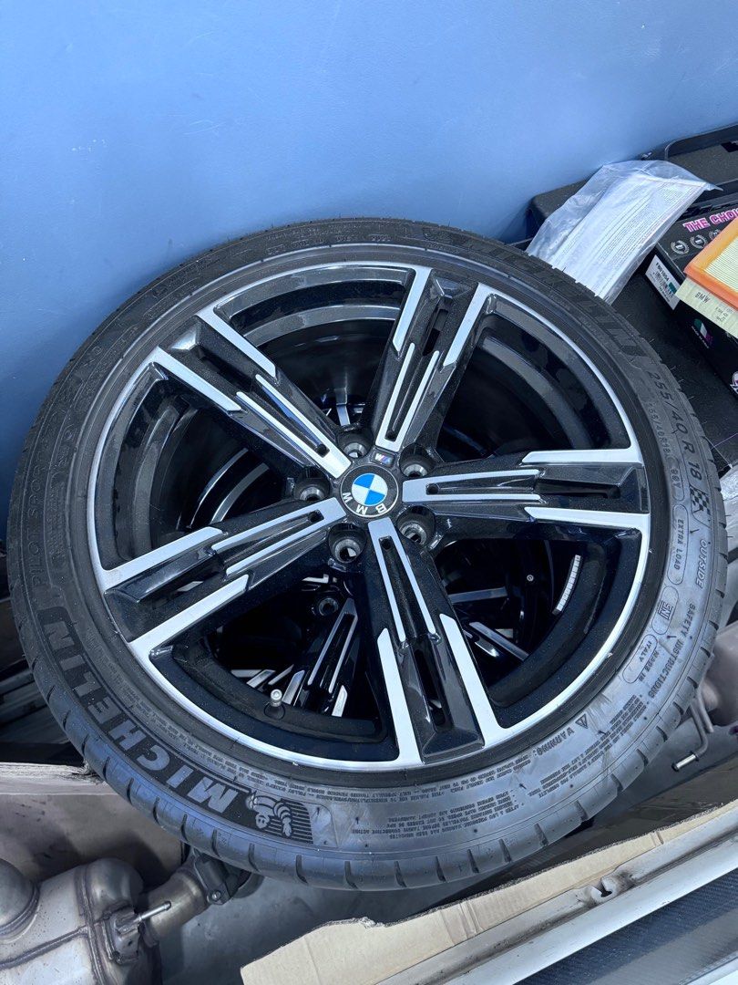 BMW G20 RIM & TYRE, Auto Accessories on Carousell