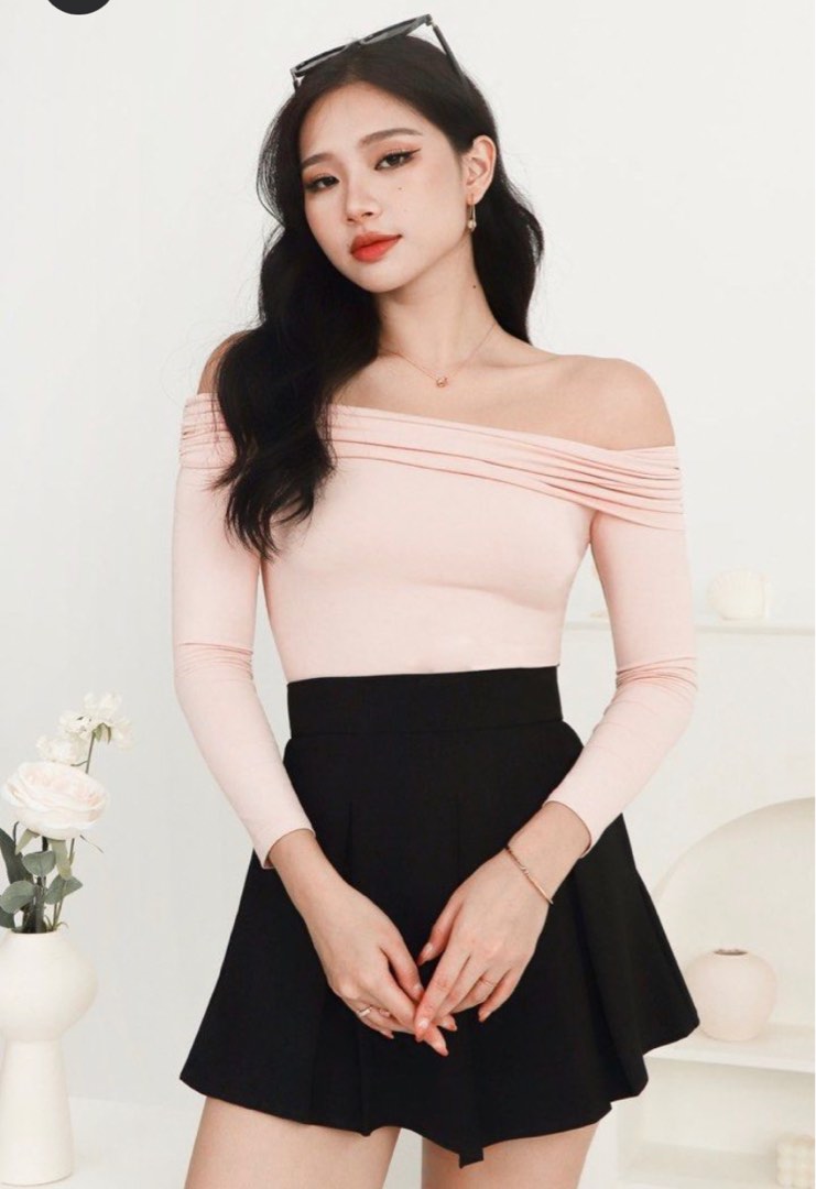 Odette off shoulder blouse shop