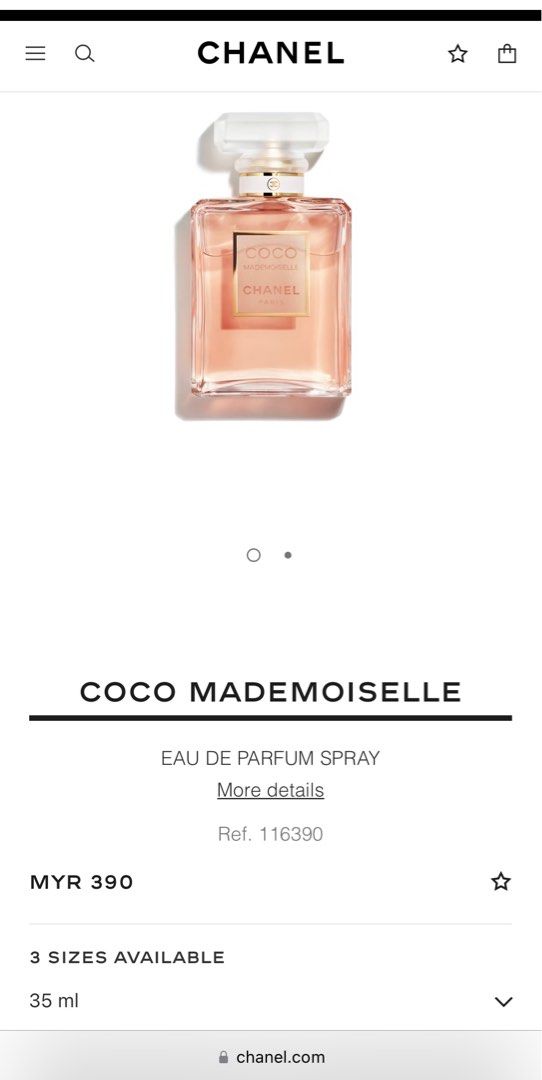 Chanel Coco Mademoiselle 20ml EDP Beauty Personal Care Fragrance Deodorants on Carousell