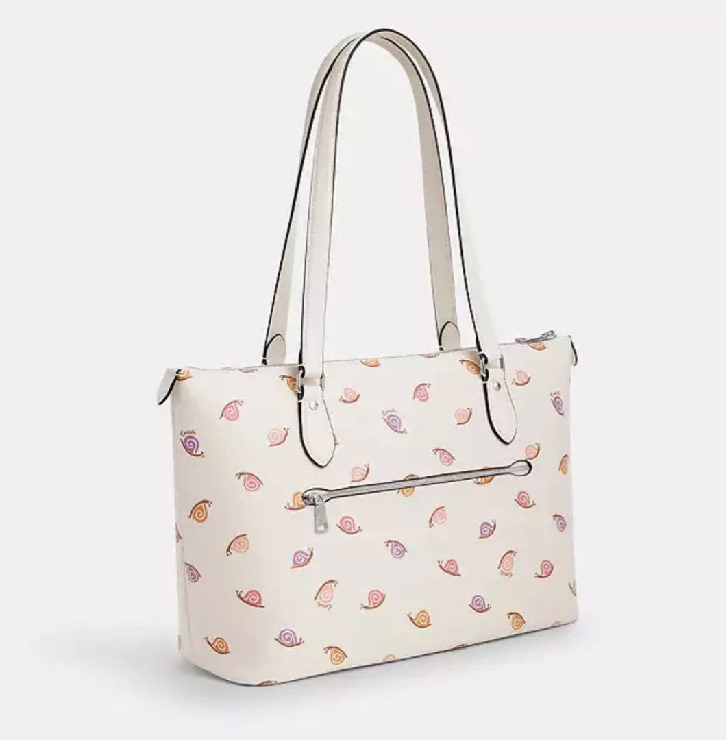 Coach Gallery Tote Bag with Snail Print