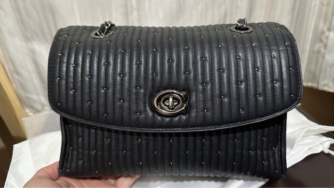 Coach Parker Quilted Rivet Bag