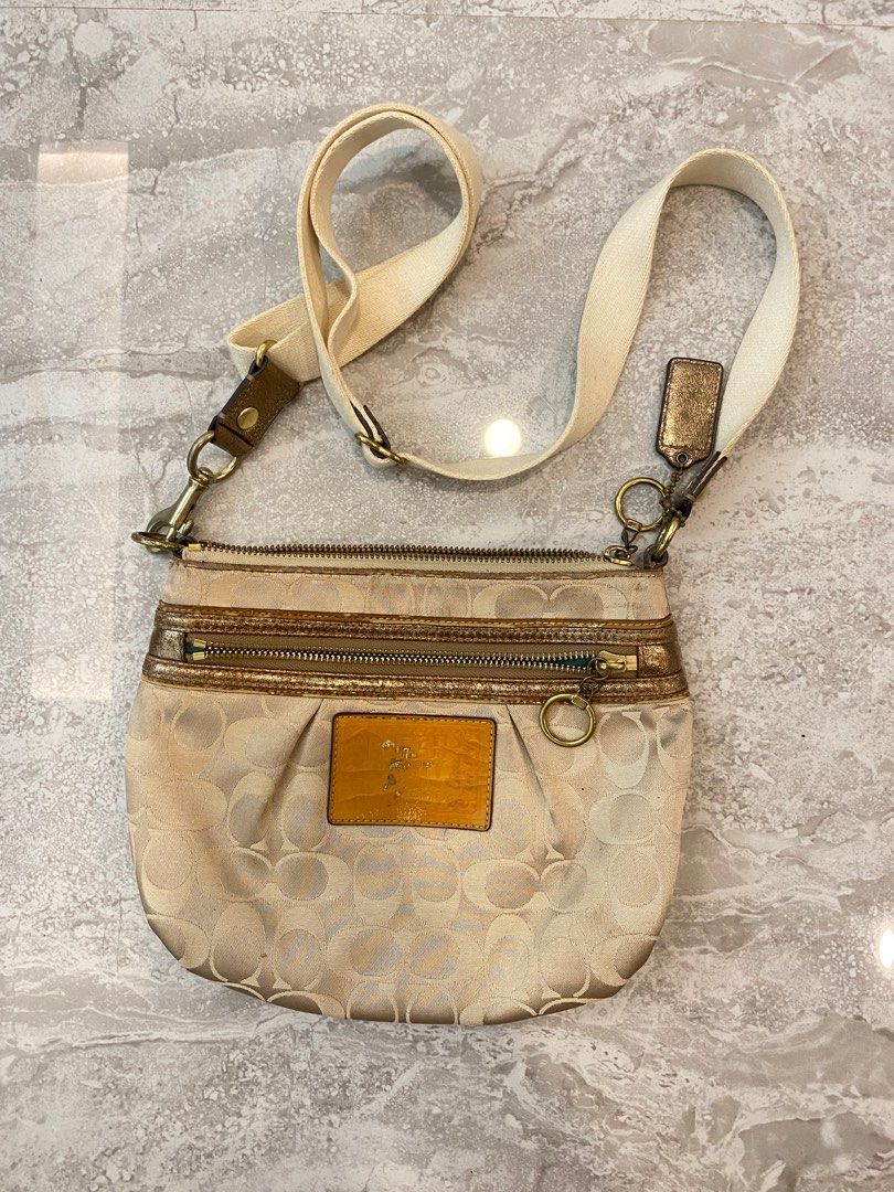 Coach poppy sling bag sales
