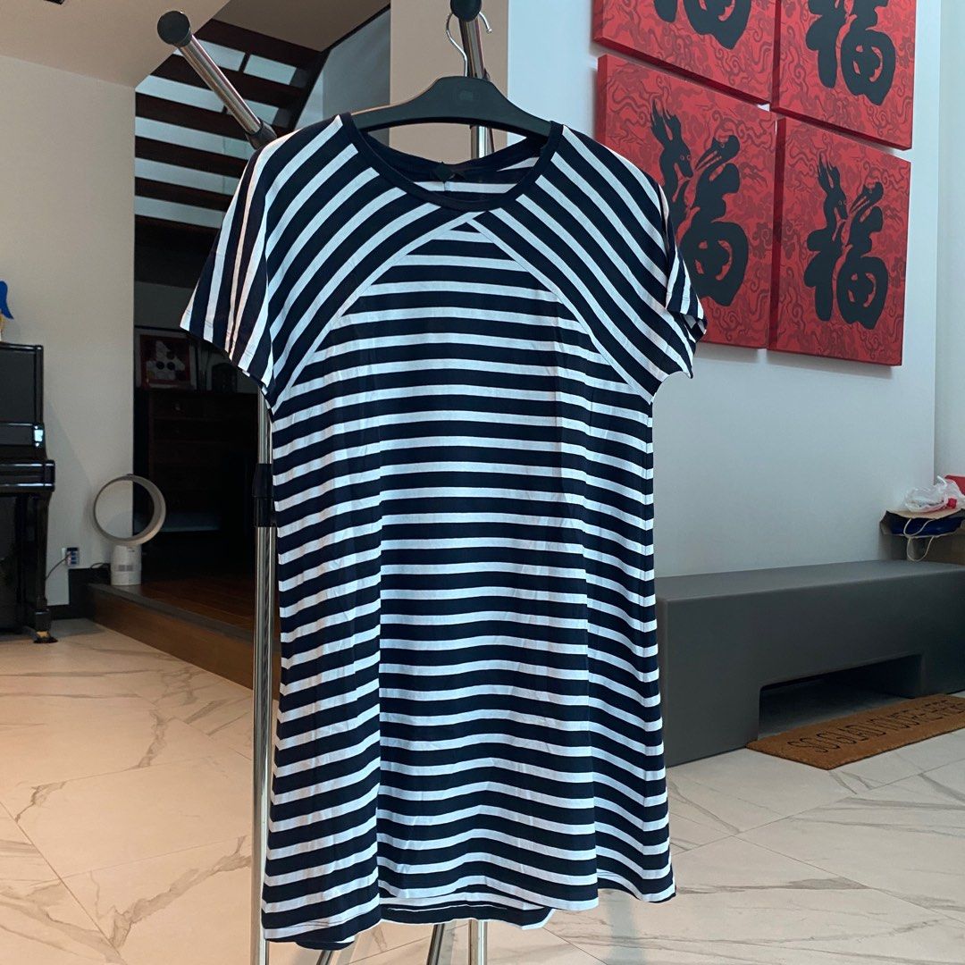 COS Black/White Striped Dress, Women's Fashion, Dresses & Sets, Dresses on  Carousell
