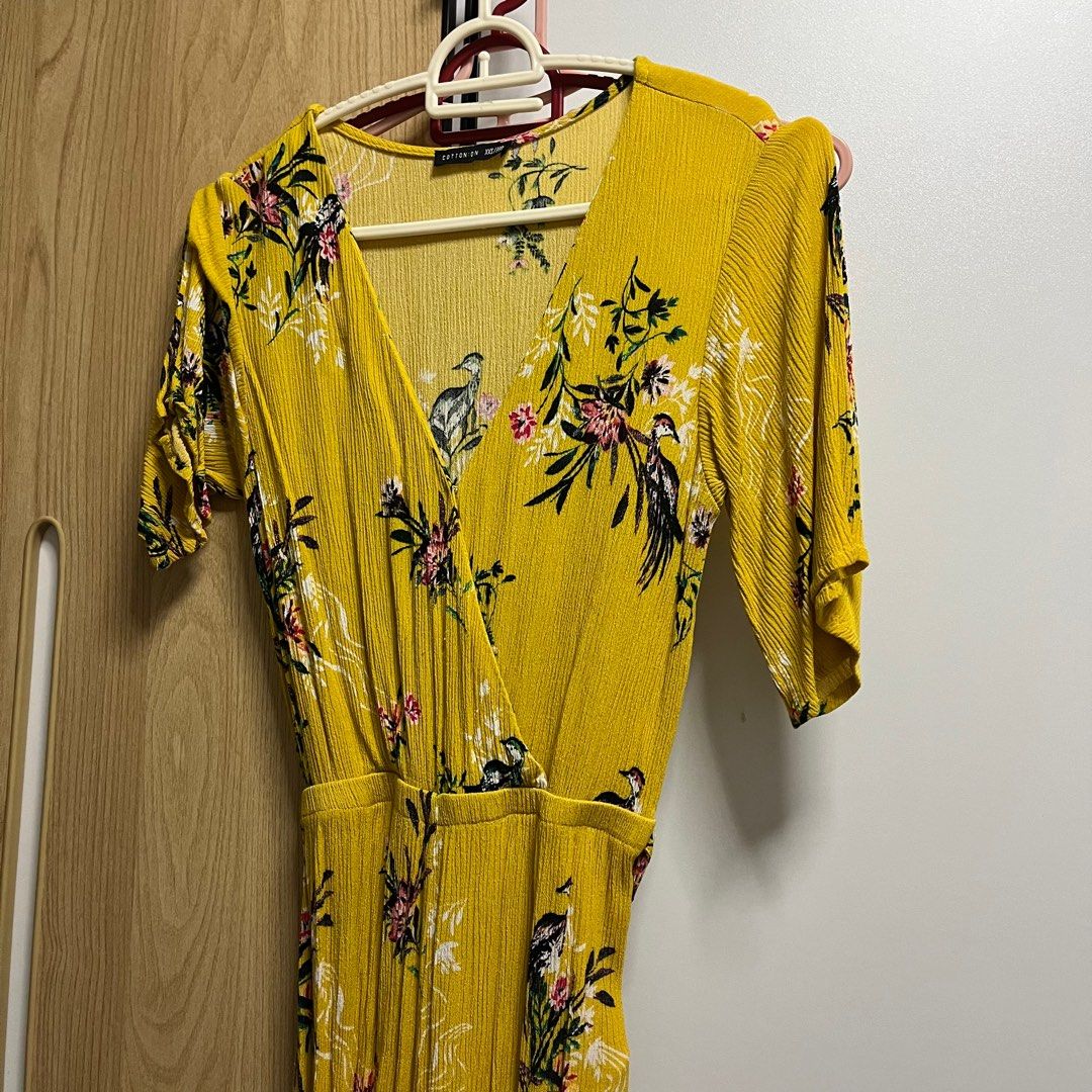 Cotton on yellow jumpsuit discount
