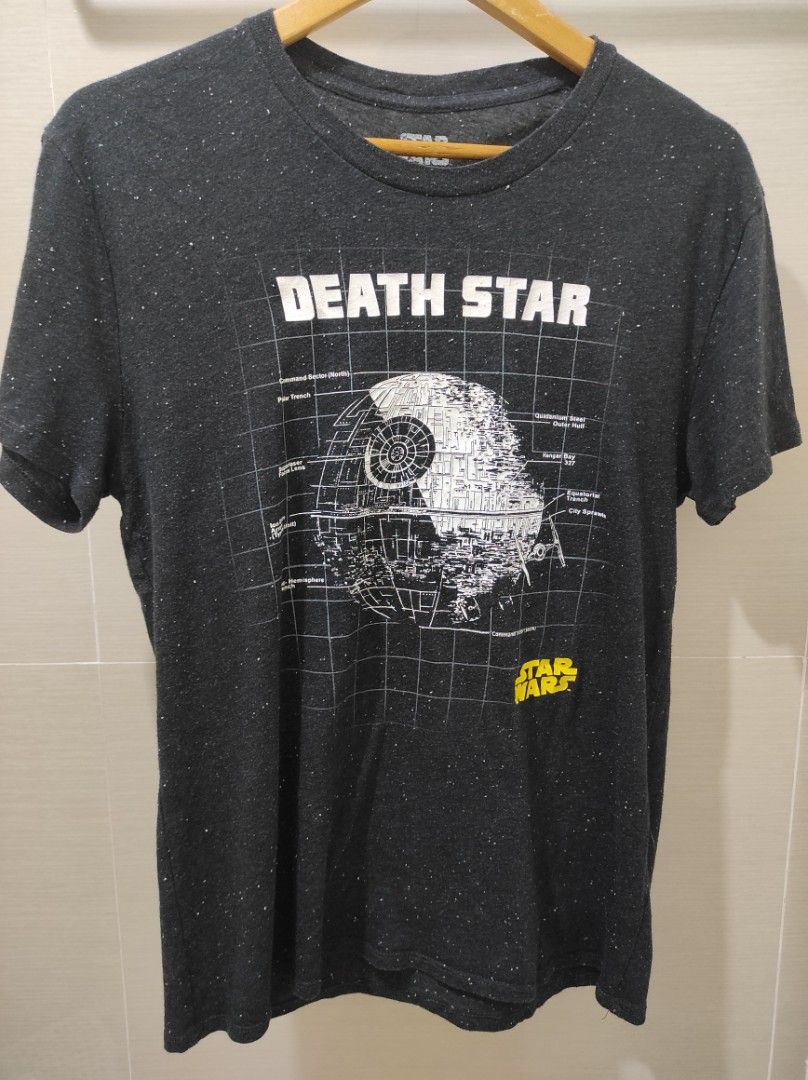 Death Star (Star Wars) (free shipping) (Category: Tshirts & Polo Shirts ) located in San Pablo. Submitted by macmaiamax (Listing ID 1317345804, Image 1). Description: Death Star shirt Medium on tag Length 27.5 Width 19 Very good condition.
