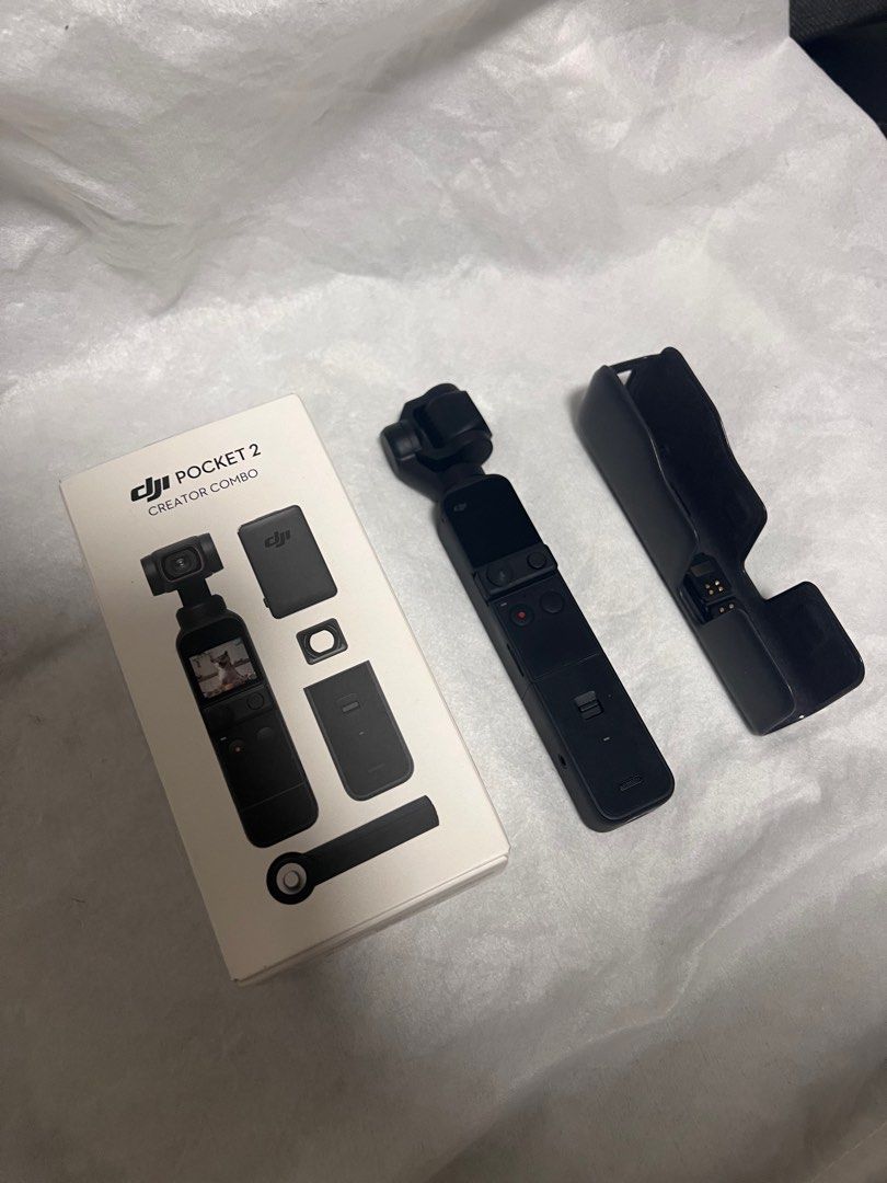 DJI Osmo Pocket 2 Creator Combo (Category: Video Cameras) located in Manila. Submitted by declutteringgirlie (Listing ID 1317278125, Image 2). Description: COMPLETE CREATOR COMBO SET! Good as new, only used once :) Not anymore available for sale in all DJI stores, so this is a steal! 🤍 Price is slightly negotiable :) RFS: Upgrading.