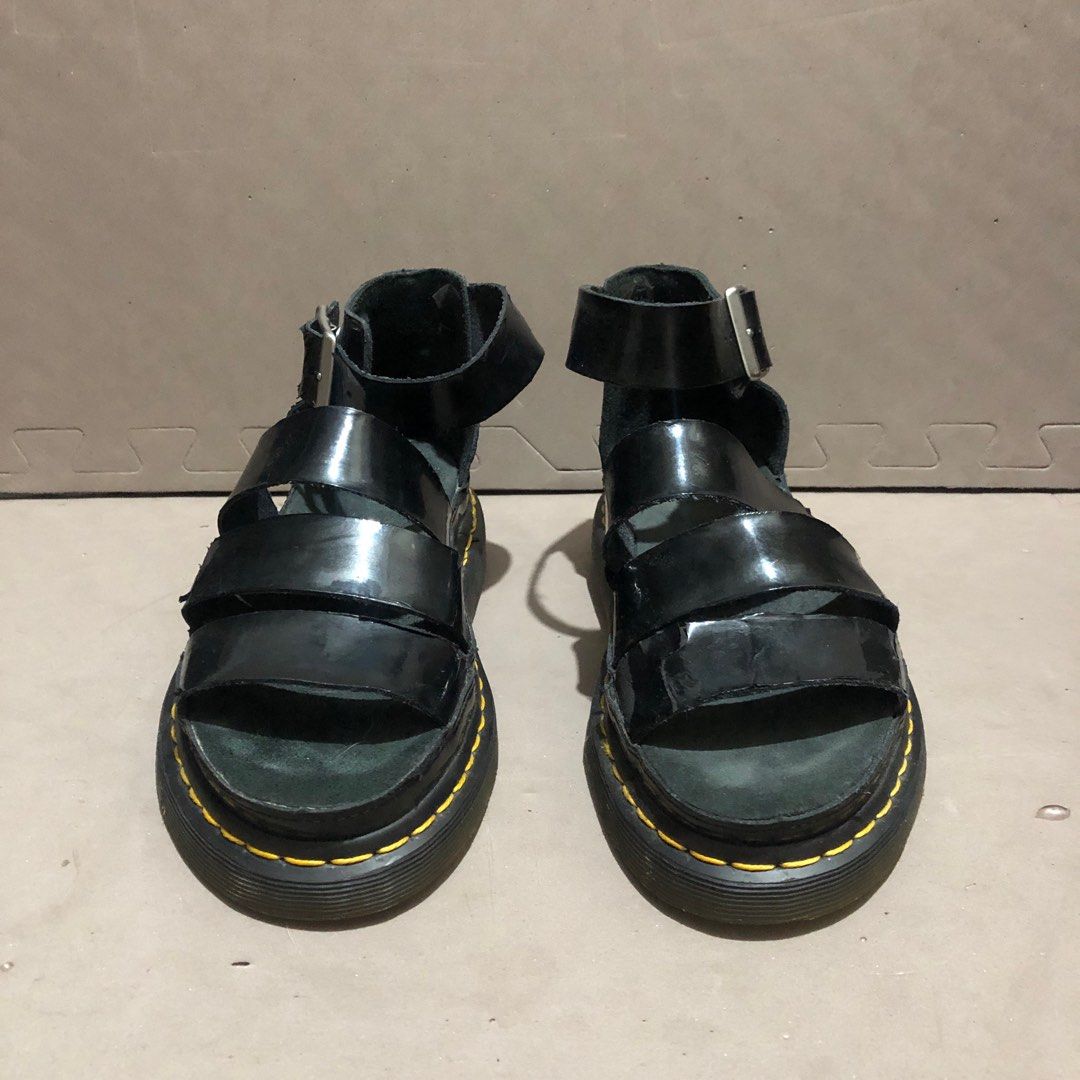 Dr. Martens Clarissa Patent Leather UK5 Women s Fashion Footwear Sandals on Carousell