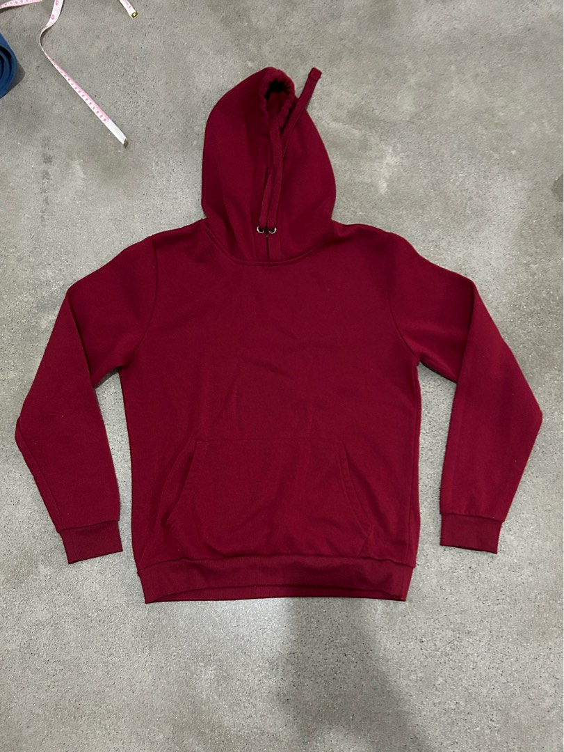 Folded and hung hoodie jacket hot sale