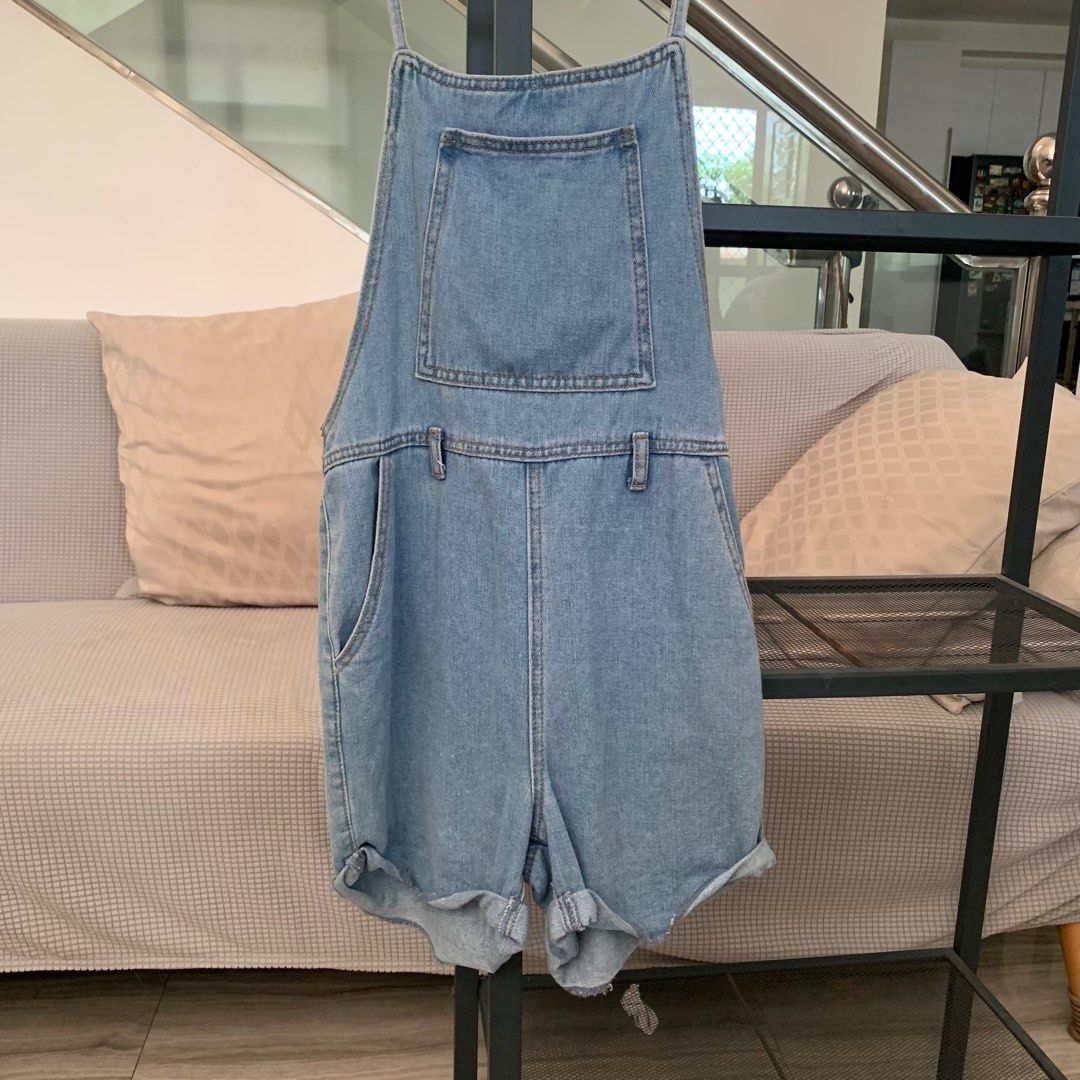 Forever 21 denim jumper sales