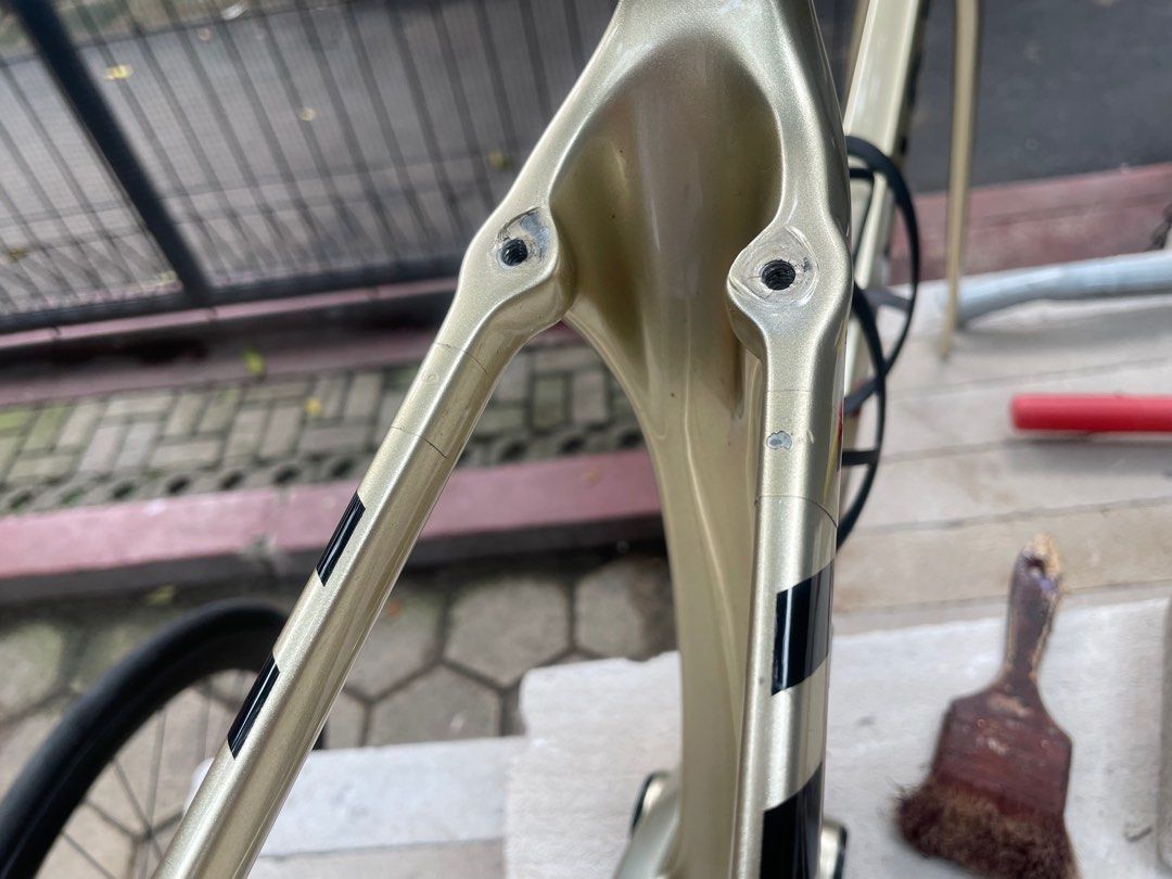 Frame ROADBIKE carbon Canyon CF SLX SIZE S RIMBRAKE, Olah Raga