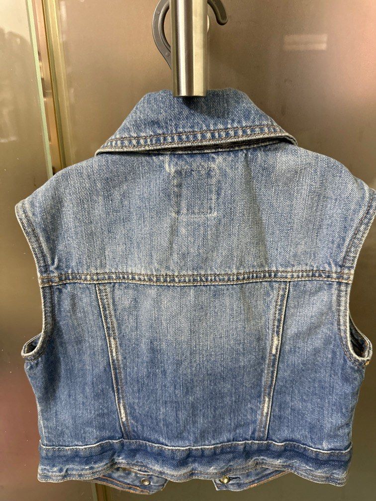 Boys denim vest online